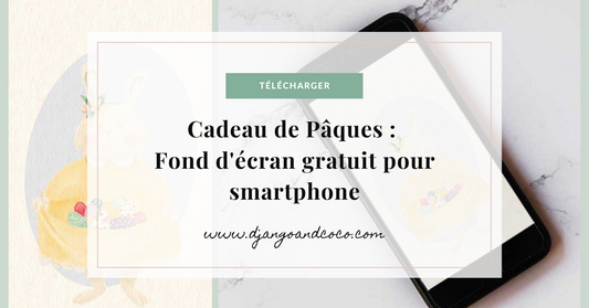 Cadeau de Pâques :  Fond d'écran gratuit pour smartphone