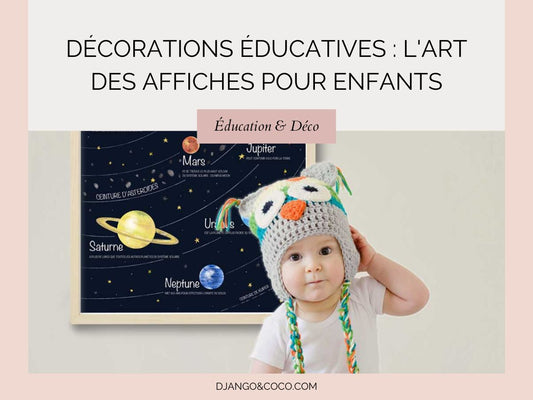 Décorations Éducatives : L'Art des Affiches Pour Enfants