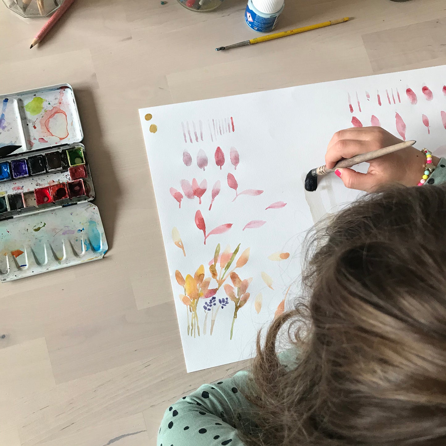 ENFANTS : Initiation aquarelle