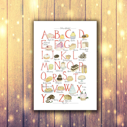 Cakes alphabet