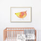 starry chicken in a baby's room
