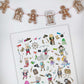 pirate print sheet and christmas decoration