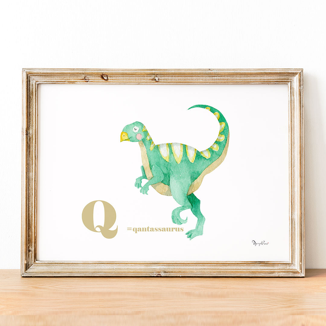 Poster dinosauro Diplodocus