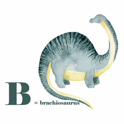 b comme brachiosaure