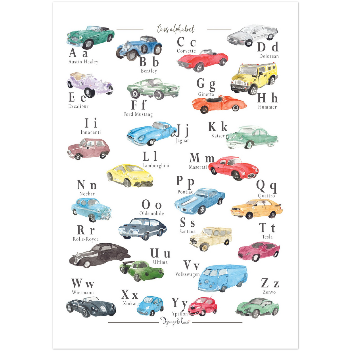 Illustrated primer of cars