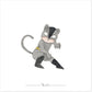 Affiche enfant "Super petit chat"