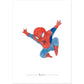 Affiche enfant super héro "Le Bonhomme araignée"