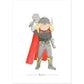 Affiche enfant super héro "Thor Odinson"