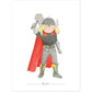 Affiche enfant super héro "Thor Odinson"